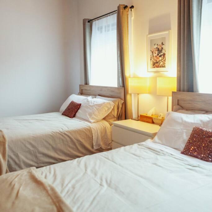 Large Upstairs Flat In Downtown Century Building Daire Belleville Dış mekan fotoğraf